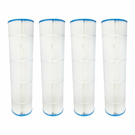 ZORO APPROVED SUPPLIER Jandy CL 580 Replacement Pool Filter 4 Pack Compatible Cartridge PJAN145/C-7482/FC-0820 WP.JAN0820-4P